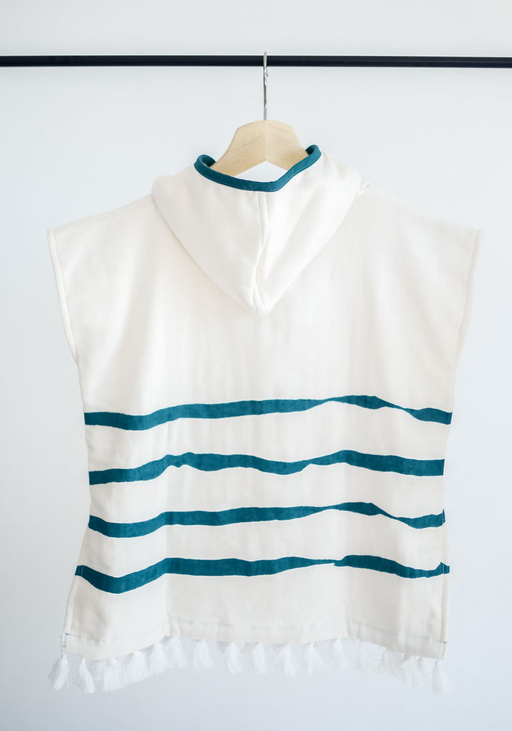 Kindhood Luxury Kids Towel Poncho Strands