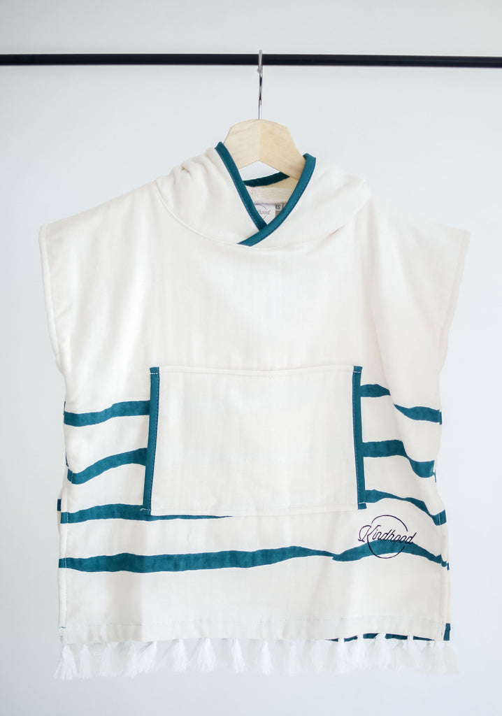 Kindhood Luxury Kids Towel Poncho Strands